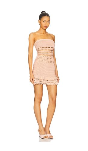 ROBE EN CROCHET ORNÉE DE PERLES VALI en . Taille L. Also en M, S, XL - retrofete - Modalova