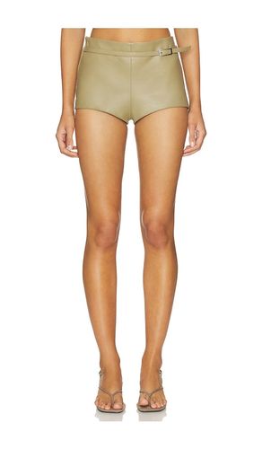 Marseille Leather Short en . Taille M. Also en XS, L, XL - retrofete - Modalova