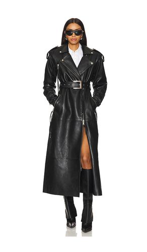 TRENCH EN CUIR KNIGHTLEY in . Size XS - retrofete - Modalova