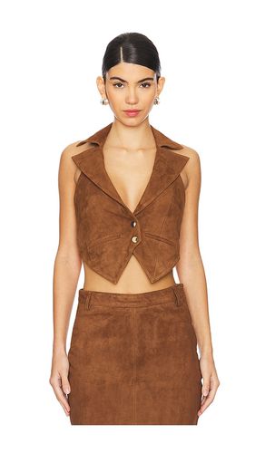 GILET EN DAIM JOSEPHINE in . Size M, XL - retrofete - Modalova