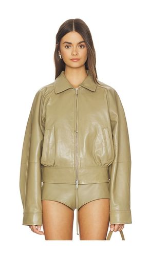 Mariel Leather Jacket en . Taille XL. Also en - retrofete - Modalova