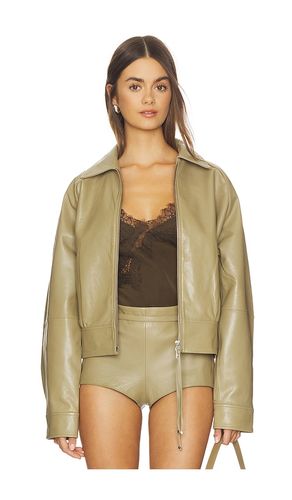 Mariel Leather Jacket en . Taille M. Also en XS - retrofete - Modalova