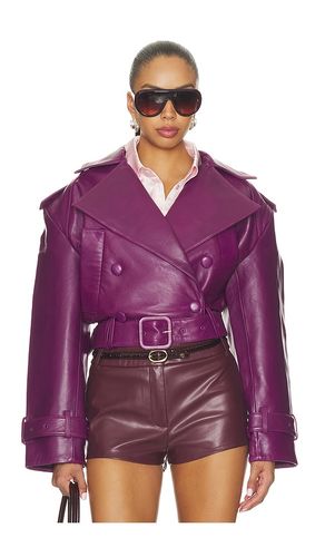 Malene Leather Jacket en . Taille S. Also en XS - retrofete - Modalova