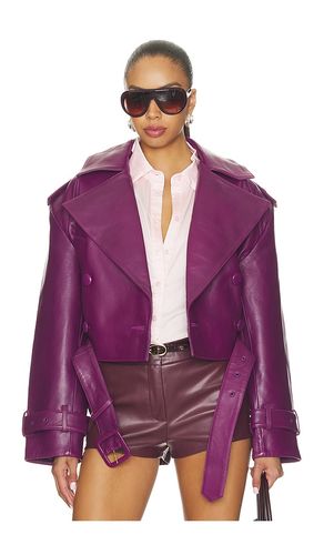 Malene Leather Jacket en . Taille S. Also en XS - retrofete - Modalova
