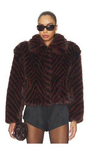 Segrid Faux Fur Bomber en . Taille L. Also en M, S, XL, XS, XXS - retrofete - Modalova