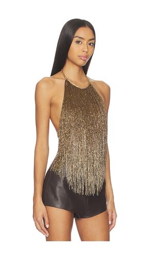 Sable Fringe Top en . Taille L. Also en M, S, XS - retrofete - Modalova