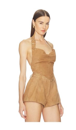 Windsor Suede Top en . Taille L. Also en M, S, XS - retrofete - Modalova