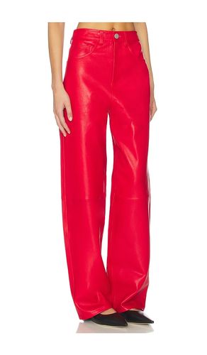 PANTALON EN CUIR BAGGY en . Taille 34. Also en - Rohe - Modalova
