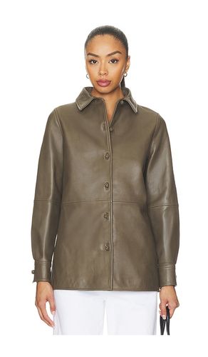 Leather Pankou Closure Overshirt en . Taille 32. Also en 36, 38, 40 - Rohe - Modalova