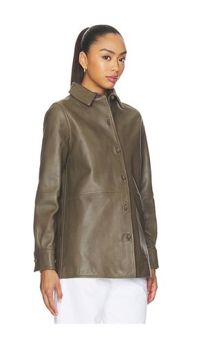 Leather Pankou Closure Overshirt en . Taille 32. Also en 36, 38, 40 - Rohe - Modalova