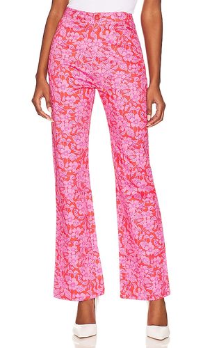 PANTALON BOOTCUT FLORAL in . Size M, S, XS - ROLLA'S - Modalova