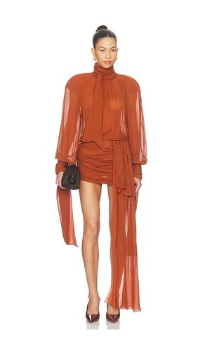 ROBE MINI RAGLAN EN GEORGETTE en . Taille 36. Also en 38, 40 - Rowen Rose - Modalova
