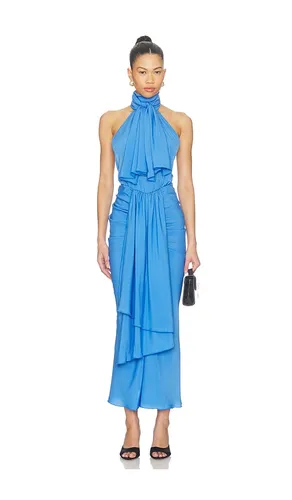 Bow Neck Maxi Dress en . Taille 34. Also en 36, 38, 40 - Rowen Rose - Modalova