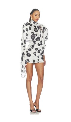 ROBE MINI DRAPÉE AVEC CAPE en & . Taille 34. Also en 40 - Rowen Rose - Modalova
