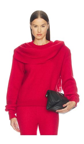 Mohair Jumper With Integrated Scarf en . Taille XS. Also en S, M, L - Rowen Rose - Modalova