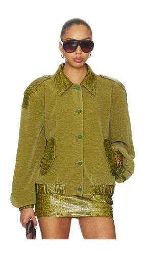 Crop Bomber Jacket en . Taille L. Also en M, S, XS - Rowen Rose - Modalova