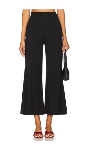 PANTALON JAMBES LARGES CROPPED EN MAILLE PONTE en . Taille S. Also en XS, M, L - Ripley Rader - Modalova