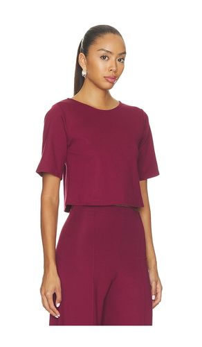Ponte Knit Short Sleeve Top en . Taille M. Also en S, XS - Ripley Rader - Modalova