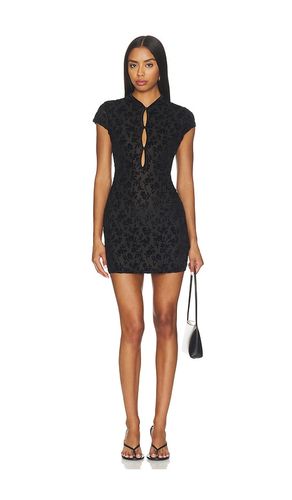 Lucie Mandarin Collar Mini Dress en . Taille L. Also en M - Runaway The Label - Modalova