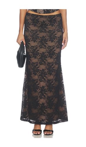 Kiani Low Waist Lace Maxi Skirt en . Taille L. Also en M, S, XL, XS - Runaway The Label - Modalova