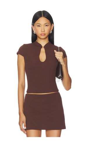 Vieno Keyhole Fitted Top en . Taille L. Also en S, XS - Runaway The Label - Modalova
