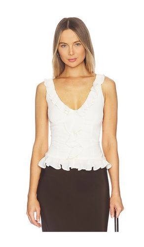 Alexina Sleeveless Ruffle Top en . Taille L. Also en M, S, XL, XS, XXL - Runaway The Label - Modalova