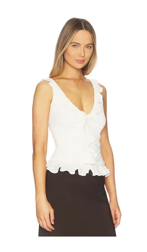 Alexina Sleeveless Ruffle Top en . Taille S. Also en XS, M, L, XL - Runaway The Label - Modalova