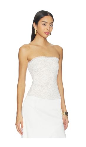 Loana Lace Trim Strapless Top en . Taille L. Also en M, S, XL, XS - Runaway The Label - Modalova