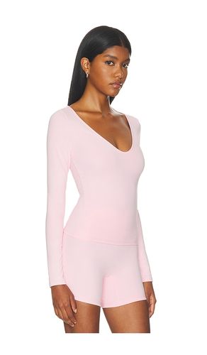 Zelda Low V-neck Long Sleeve Top en . Taille L. Also en M, S, XL, XS - Runaway The Label - Modalova
