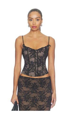 Kiani Lace Bustier en . Taille XS. Also en S, M, L, XL - Runaway The Label - Modalova