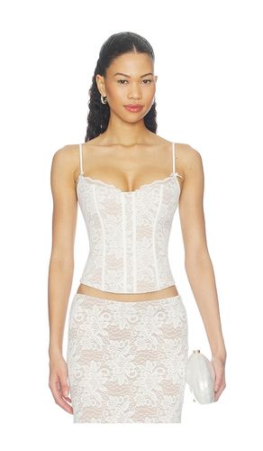 Kiani Lace Bustier en . Taille XS. Also en S, M, L, XL - Runaway The Label - Modalova