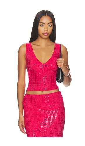 Retta V-Neck Top en . Taille XS. Also en S, M, L, XL - Runaway The Label - Modalova