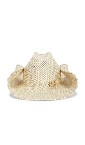 CHAPEAU DE COWBOY MONOGRAM-EMBELLISHED STRAW COWBOY HAT en . Taille M. Also en S, XS - Ruslan Baginskiy - Modalova