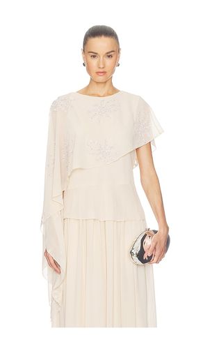 Asymmetric Beaded Cape Blouse en . Taille L. Also en - REVOLVE x JJ - Modalova