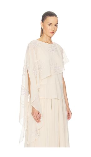 Asymmetric Beaded Cape Blouse en . Taille S. Also en - REVOLVE x JJ - Modalova