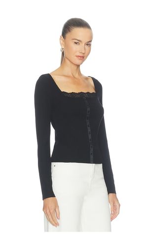 Lace Trim Long Sleeve Top en . Taille S. Also en - REVOLVE x JJ - Modalova