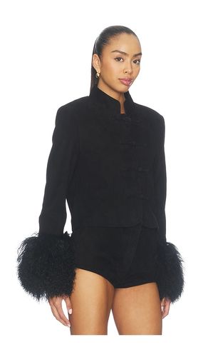 Leighton Shearling Trim Suede Jacket en . Taille M. Also en S, XS - Susanna Chow - Modalova