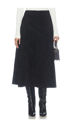 Alara Suede Maxi Skirt en . Taille M. Also en S, XS - Susanna Chow - Modalova