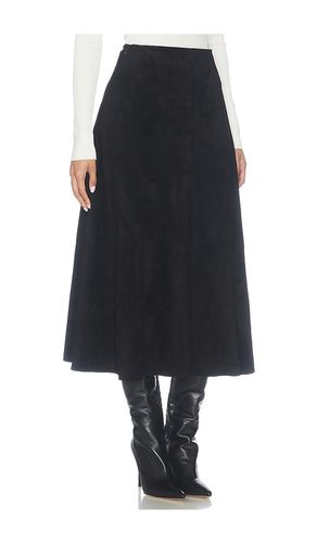 Alara Suede Maxi Skirt en . Taille M. Also en S, XS - Susanna Chow - Modalova