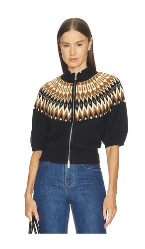 GILET À GLISSIÈRE À MOTIF FAIRISLE en . Taille L. Also en M, S - Sanctuary - Modalova