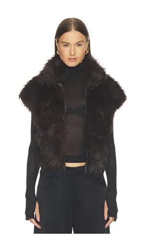 GILET IMITATION FOURRURE SOYEUSE en . Taille S. Also en XXS, XS, M - Sanctuary - Modalova