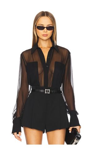CHEMISE EN SOIE FLORE en . Taille S. Also en M, L - SANS FAFF - Modalova