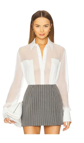 CHEMISE EN SOIE FLORE en . Taille M. Also en - SANS FAFF - Modalova