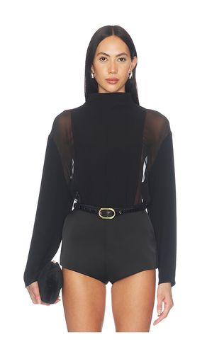 Mockneck Silkshirt en . Taille L. Also en M, S, XS - SANS FAFF - Modalova