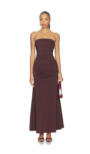 ROBE LONGUE BUSTIER FRONCÉE en . Taille M. Also en S, XS - St. Agni - Modalova