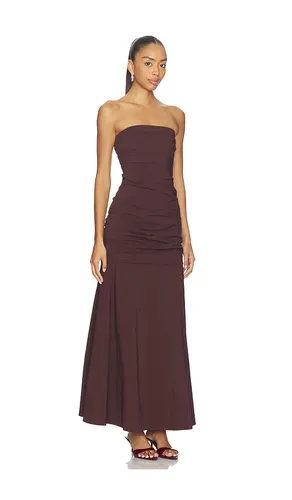 ROBE LONGUE BUSTIER FRONCÉE en . Taille M. Also en XS - St. Agni - Modalova