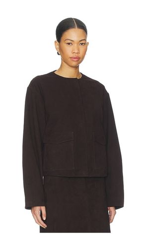 BOMBER COCOON EN DAIM en . Taille M. Also en L - St. Agni - Modalova