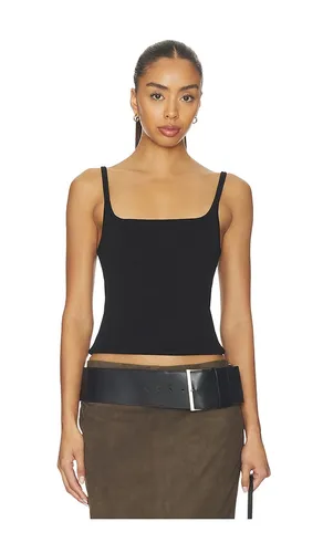 TOP SLIM EN MAILLE À COL CARRÉ en . Taille M. Also en S - St. Agni - Modalova