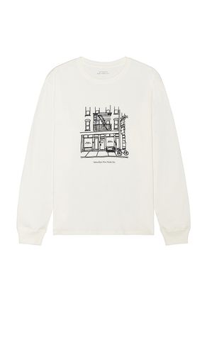 Cafe Standard Long Sleeve Tee in . Size M, S, XL/1X - SATURDAYS NYC - Modalova