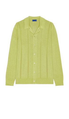 Jahmad Linen Long Sleeve Polo in . Size M, XL/1X - SATURDAYS NYC - Modalova